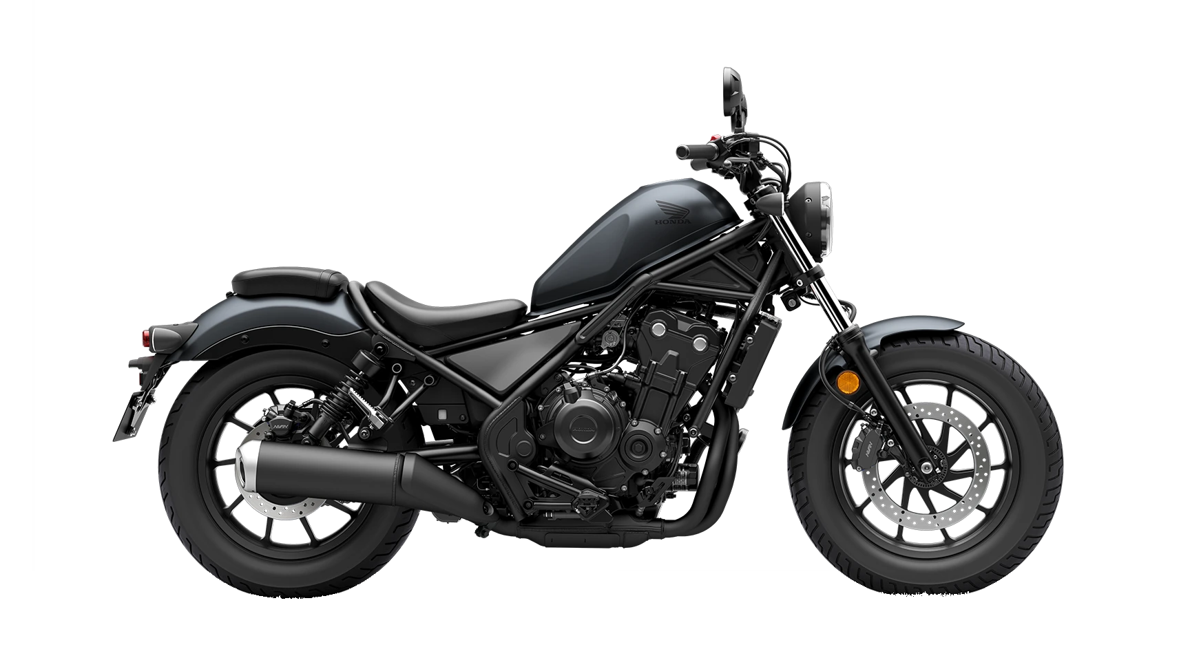 Honda Rebel 500 side profile