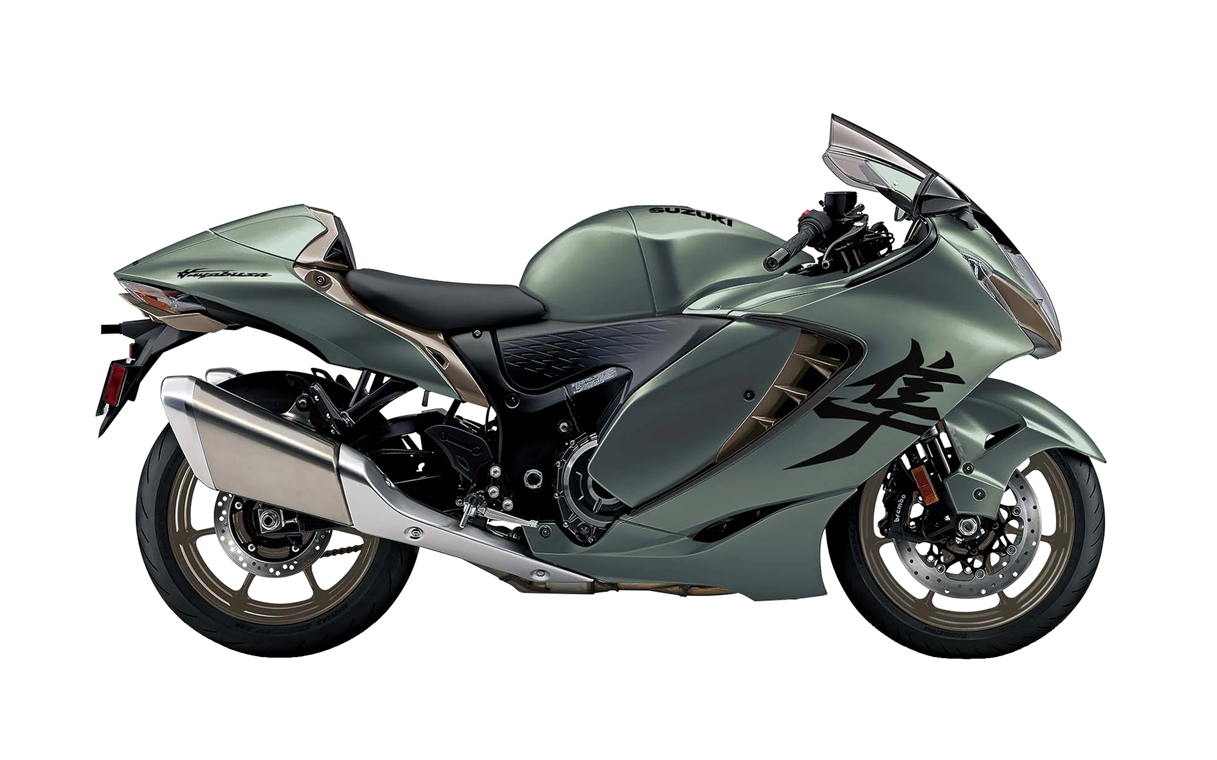 Suzuki Hayabusa side profile
